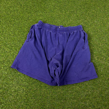 90s Nike Cotton Shorts Purple Medium
