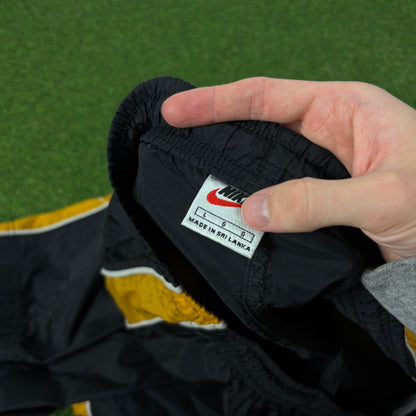 90s Nike Piping Joggers Black Large