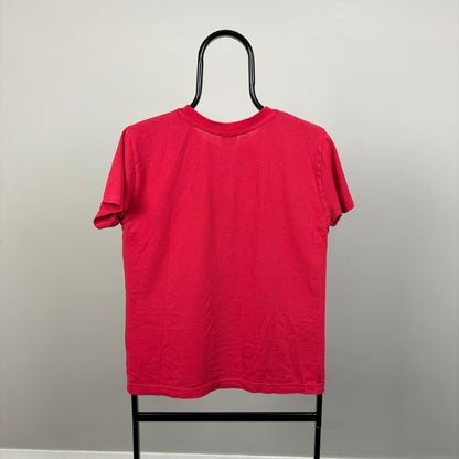 00s Nike Court Tennis T-Shirt Pink Medium