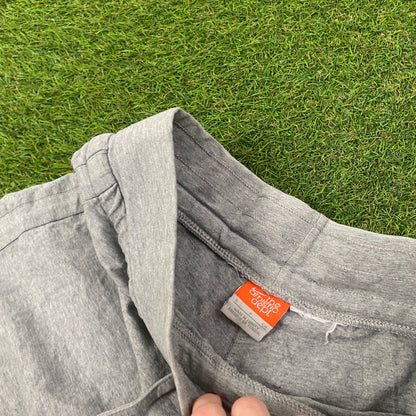 00s Nike Cotton Sprinter Shorts Grey Small