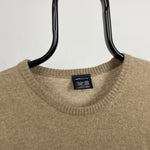 00s Nike Golf Knit Sweatshirt Brown Small