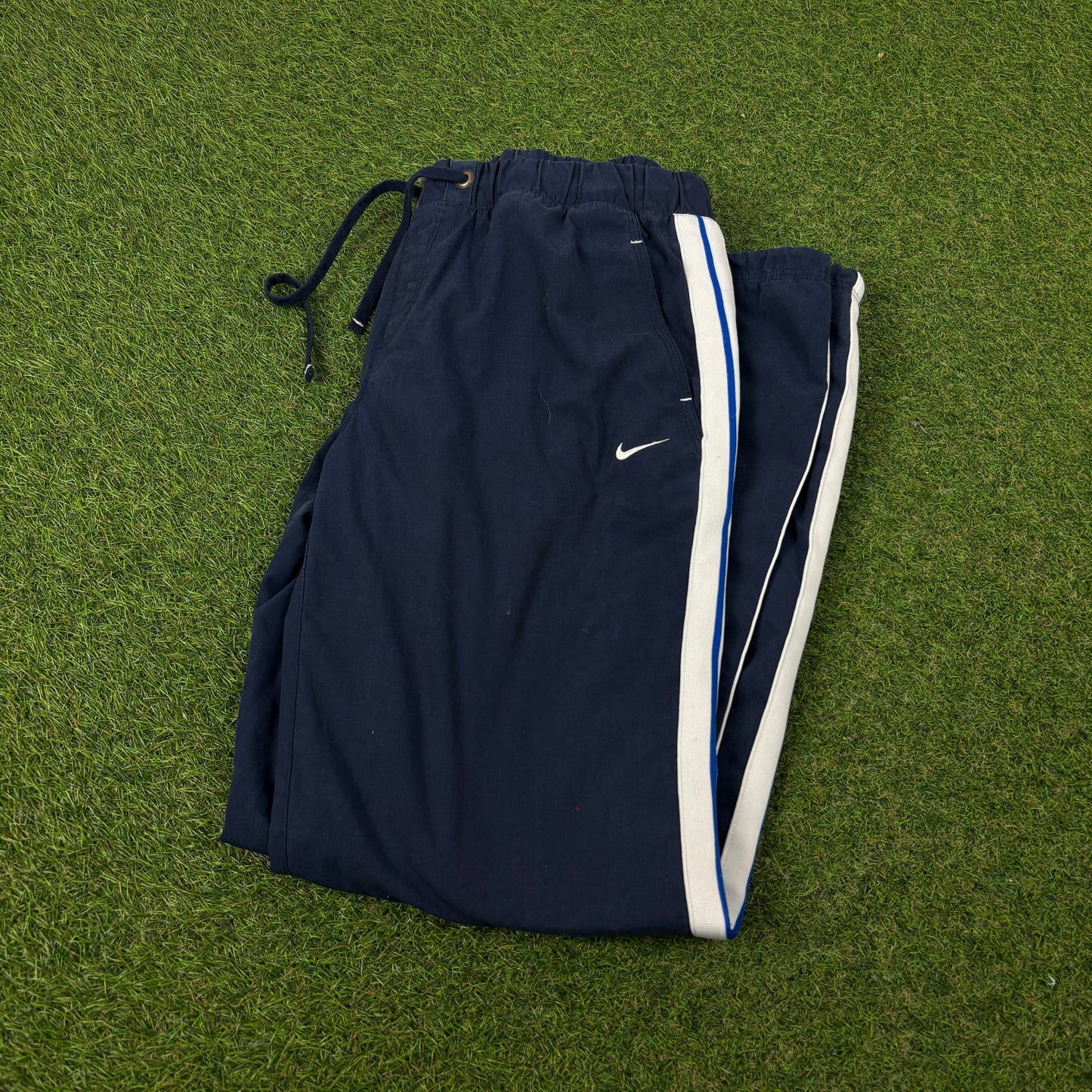 00s Nike Piping Joggers Blue Large