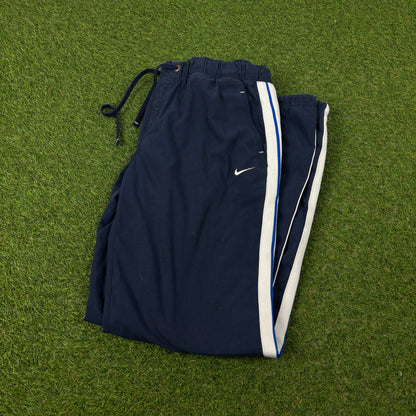 00s Nike Piping Joggers Blue Large