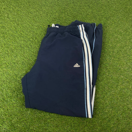 00s Adidas Joggers Blue Large
