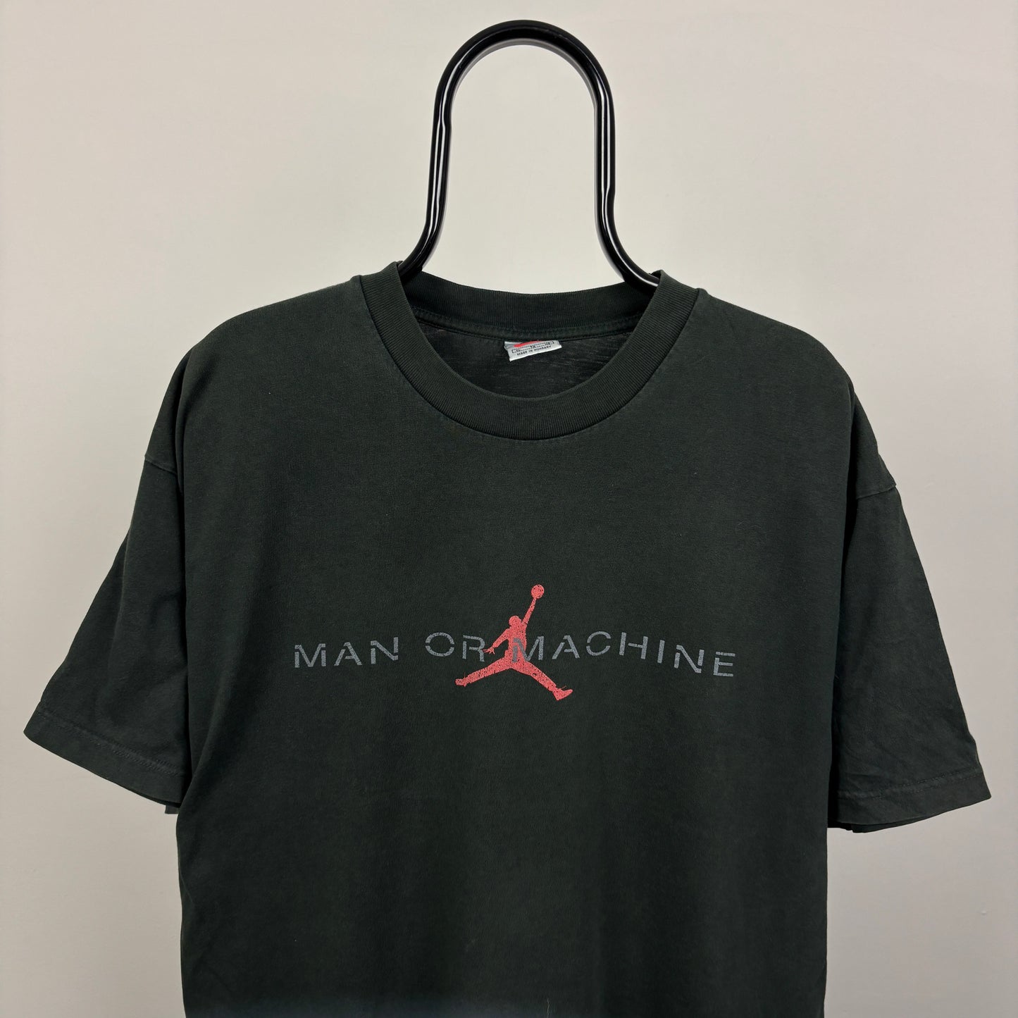 90s Nike Air Jordan T-Shirt Black XL