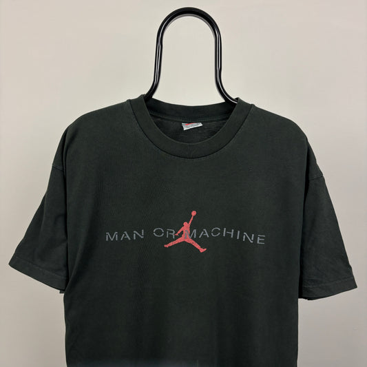 90s Nike Air Jordan T-Shirt Black XL