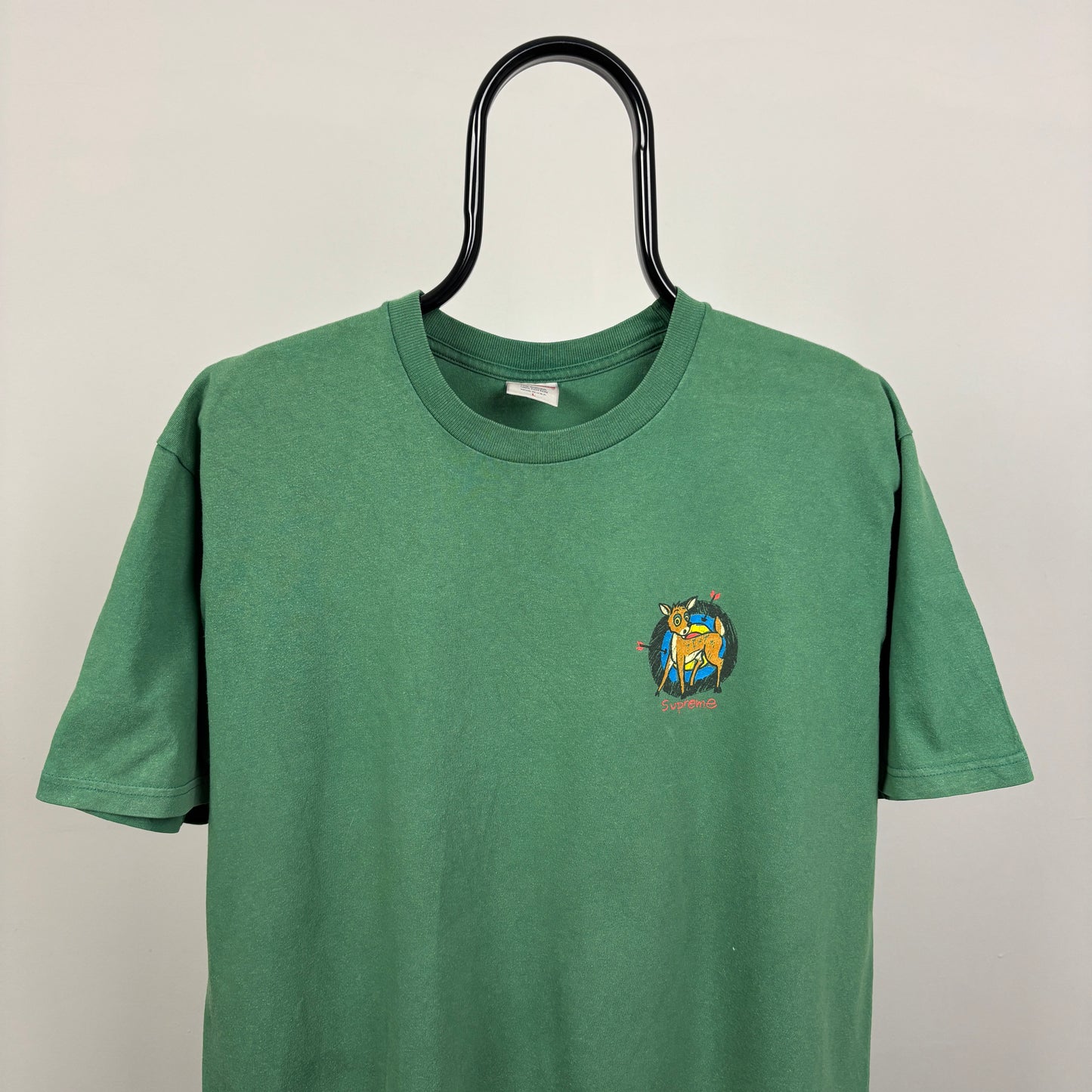 00s Supreme T-Shirt Green Large