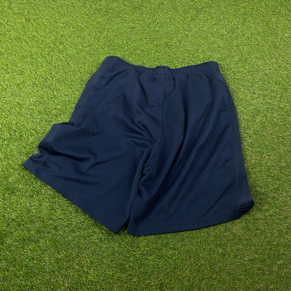 00s Nike Football Shorts Blue Medium