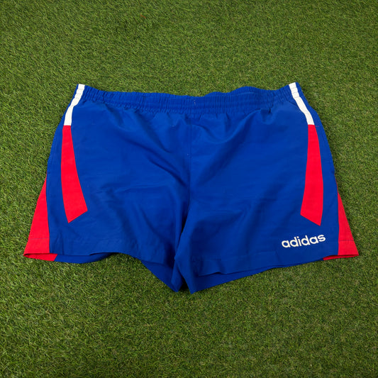 90s Adidas Shorts Blue XXL
