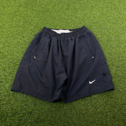 90s Nike Zip Pocket Shorts Black Large
