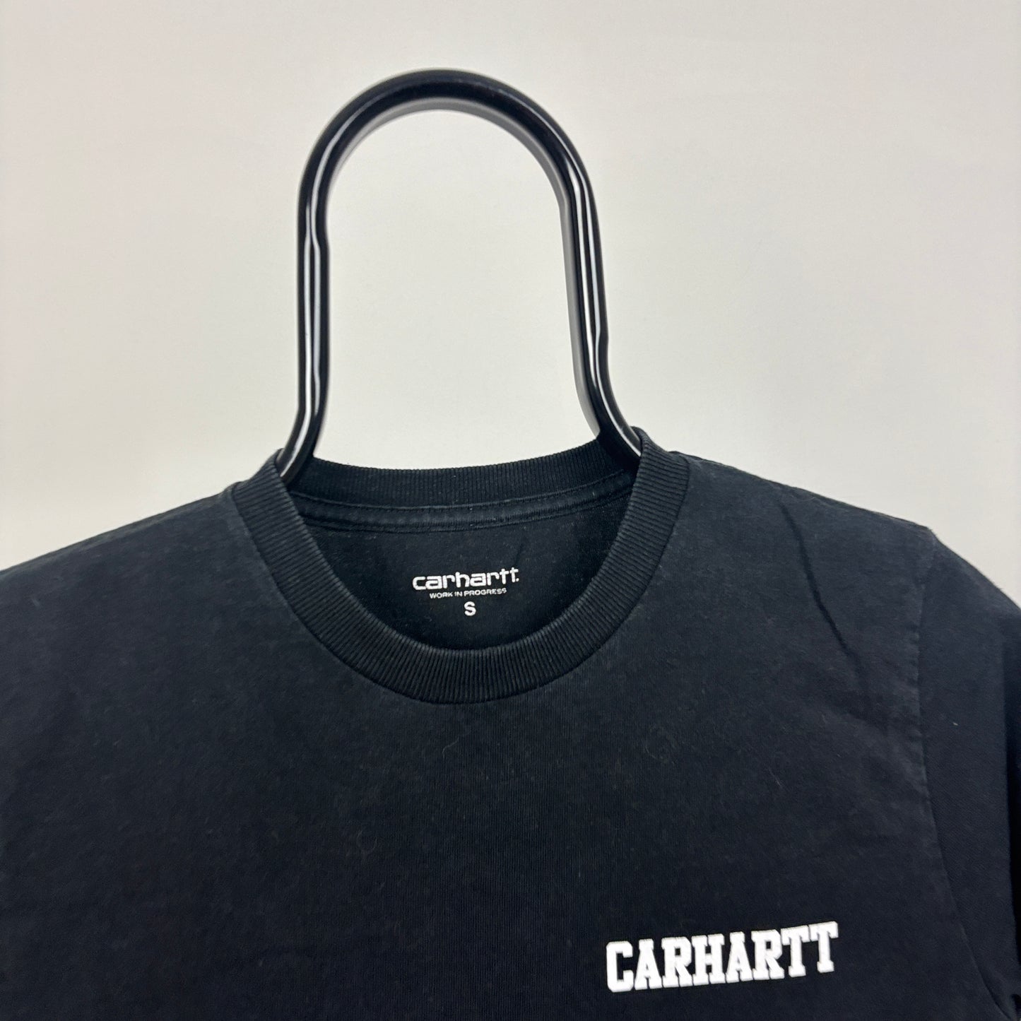 00s Carhartt T-Shirt Black Small