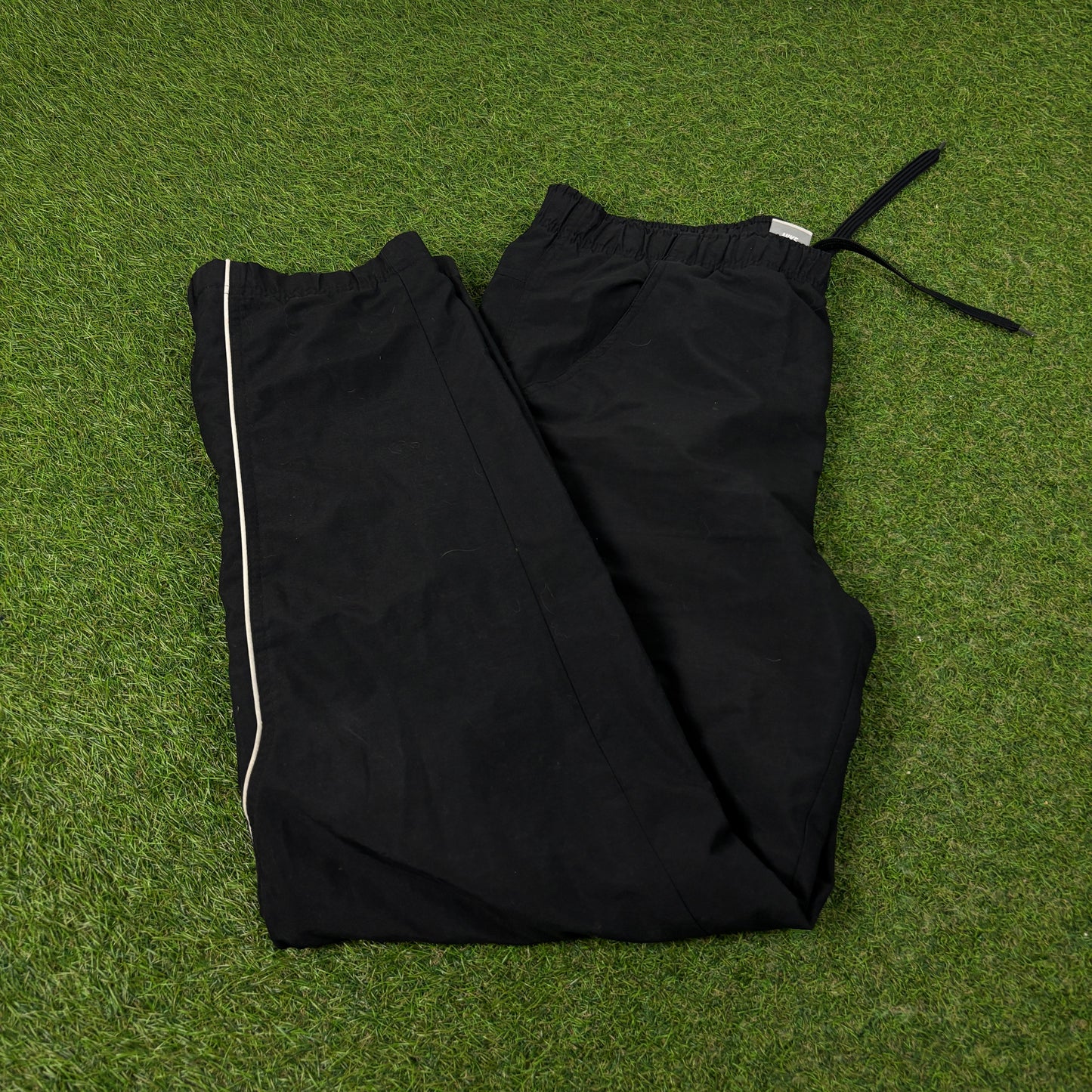 00s Nike Piping Joggers Black Medium