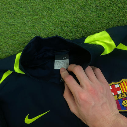 00s Nike Barcelona Piping Jacket + Joggers Set Blue Medium