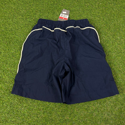 00s Nike Piping Shorts Blue XS