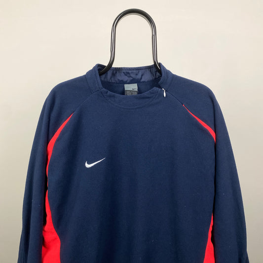 00s Nike Sidewinder Fleece Sweatshirt Blue XL