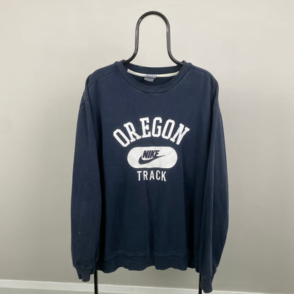 00s Nike Sweatshirt Blue XXL