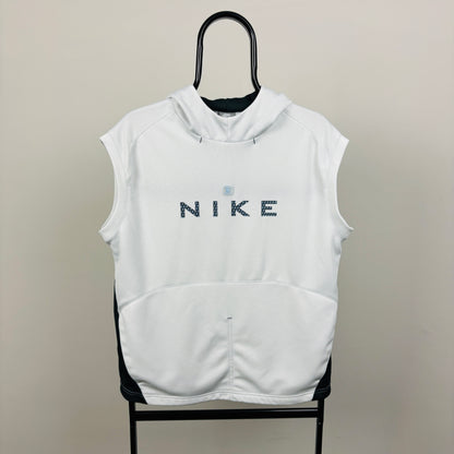 00s Nike Shox Hoodie White Small