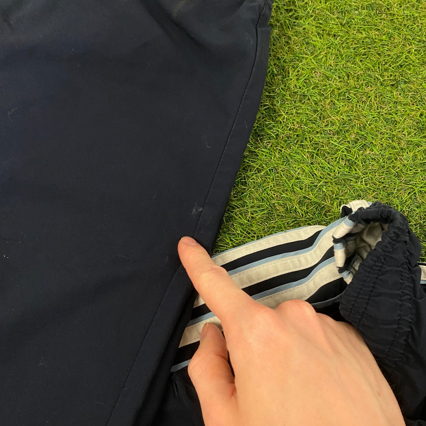 00s Adidas Joggers Blue Large