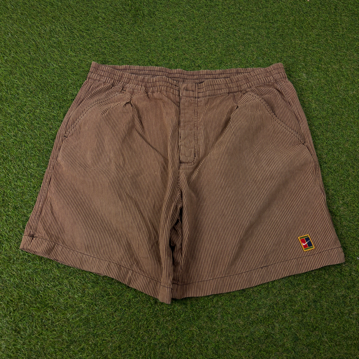 90s Nike Challenge Court Sampras Shorts Brown Medium