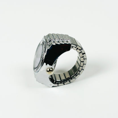 Watch Ring Adjustable Purple