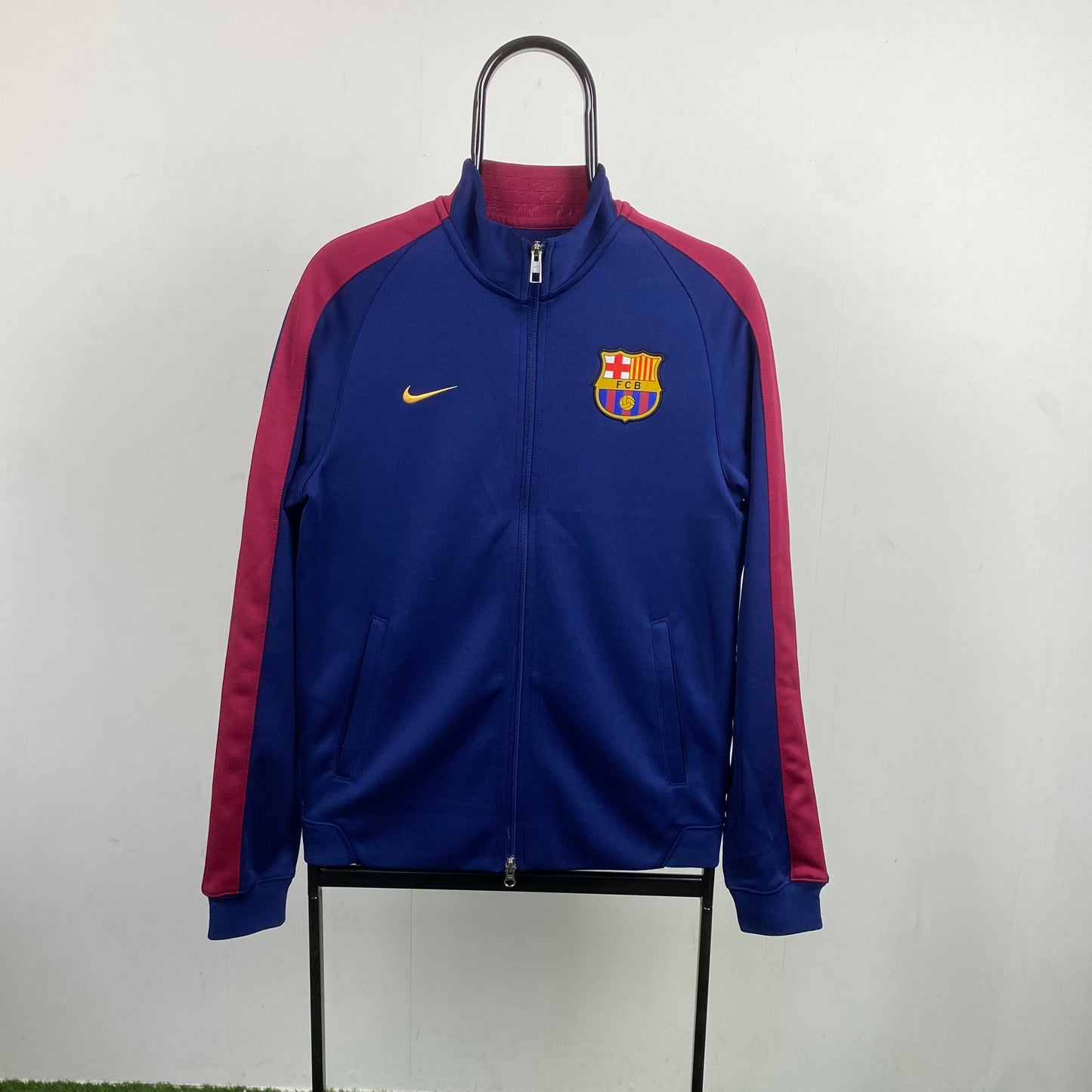 00s Nike Barcelona Track Jacket Blue Small