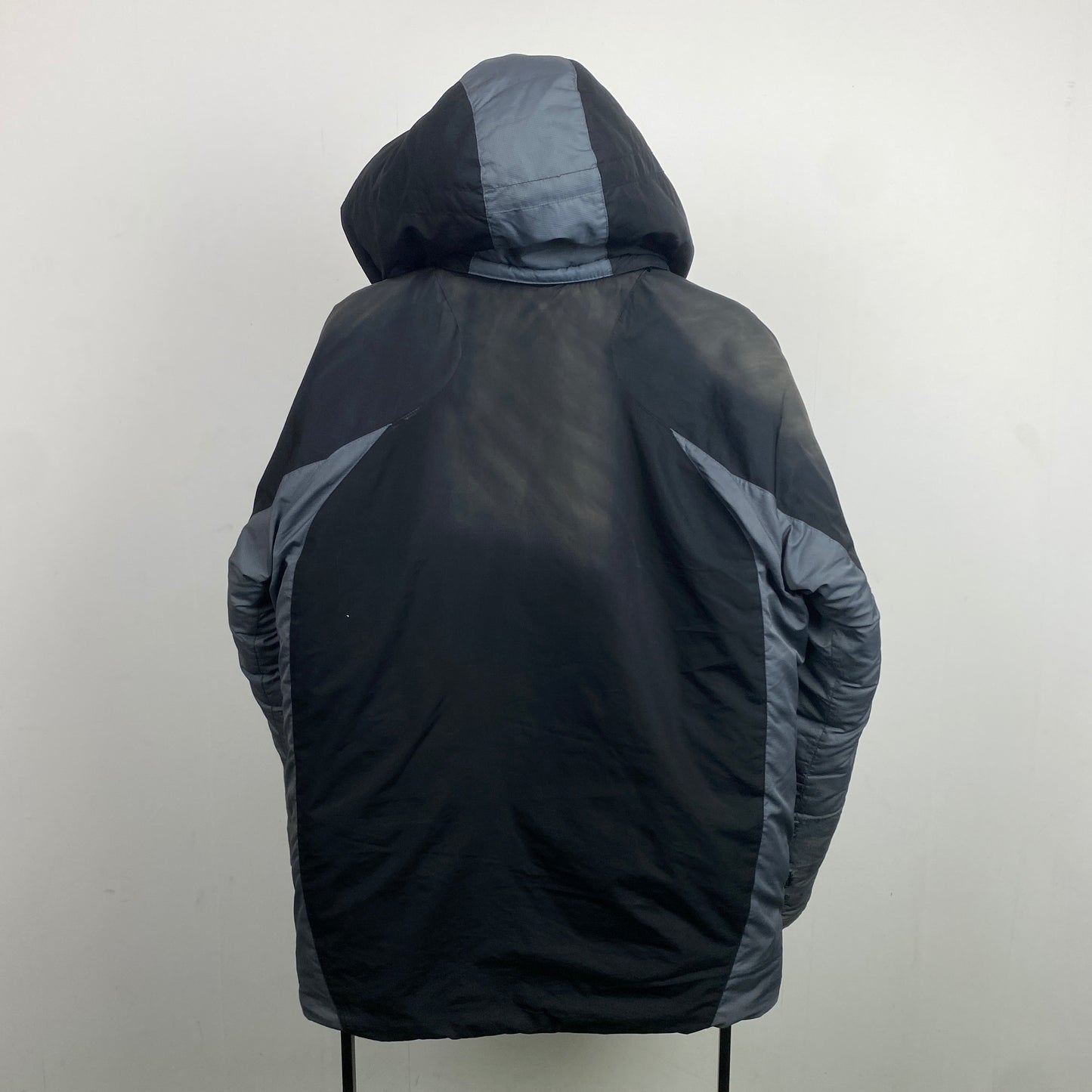 00s Nike Puffer Coat Jacket Black Medium