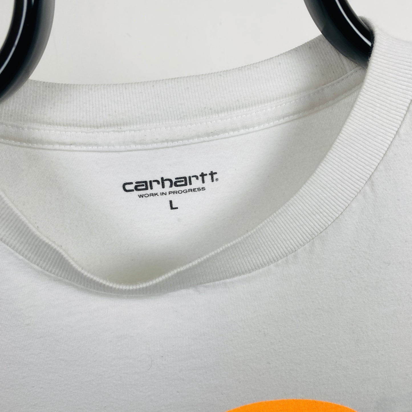 Retro Carhartt T-Shirt White Large