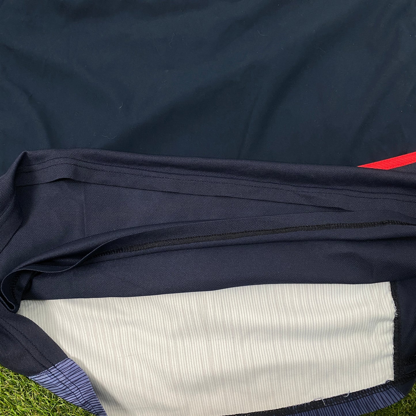 00s Nike Arsenal Football Shirt T-Shirt Blue Large