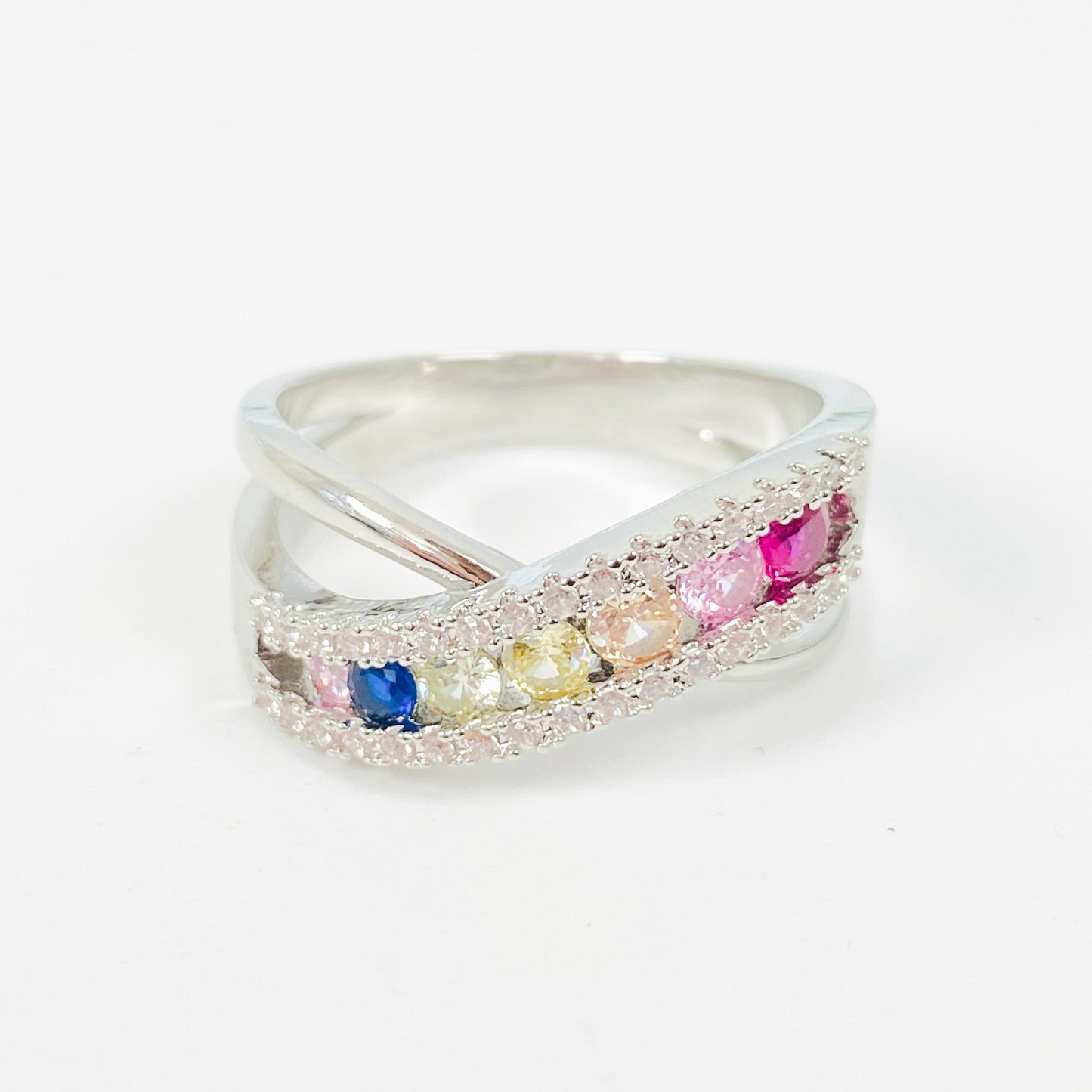Vintage Gemstone Band Ring