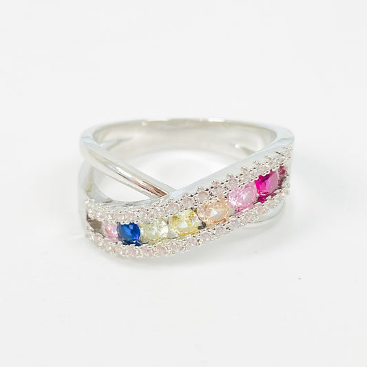 Vintage Gemstone Band Ring