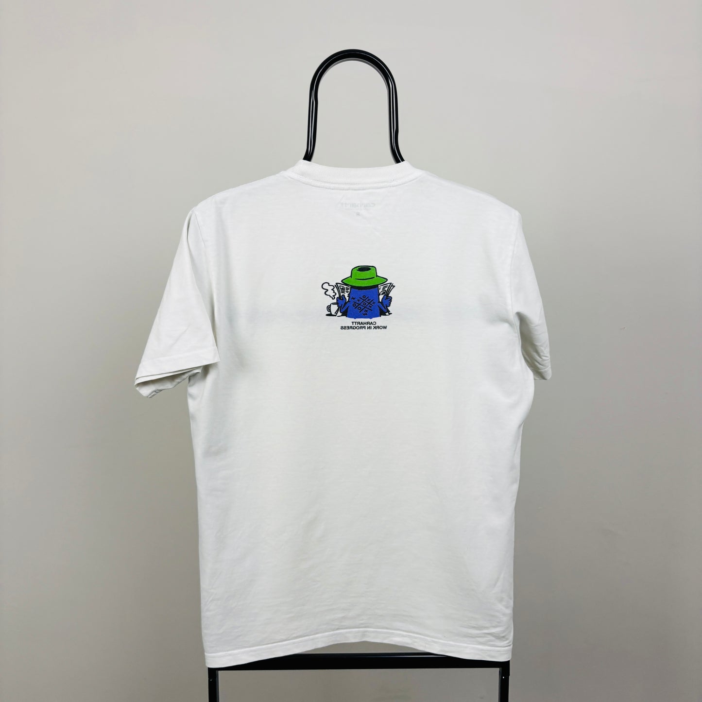 00s Carhartt Everything Is Awful T-Shirt White Small
