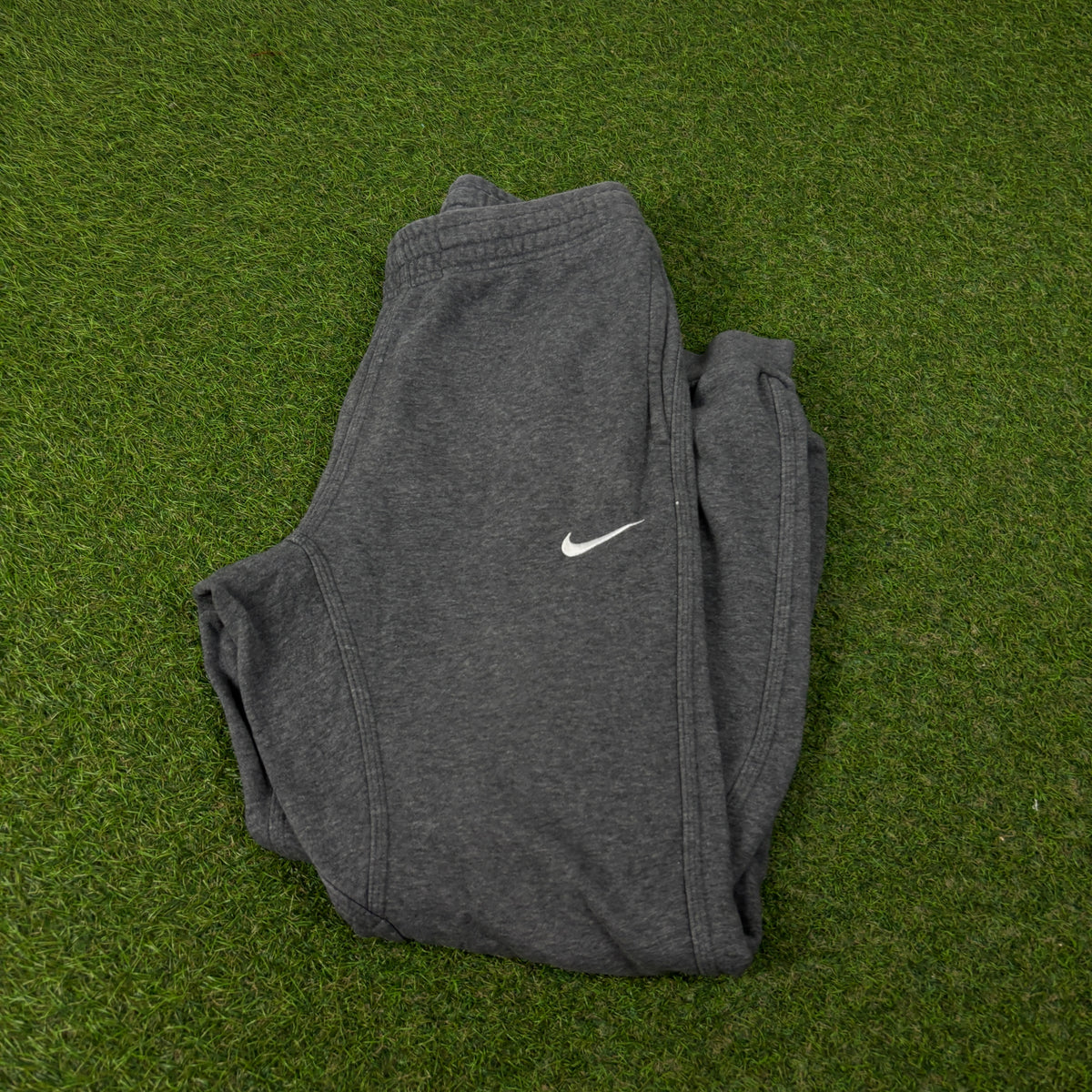 00s Nike Cotton Joggers Grey Small