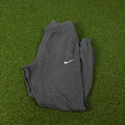 00s Nike Cotton Joggers Grey Small