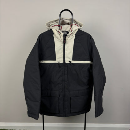 00s Nike Puffer Coat Jacket Grey Small
