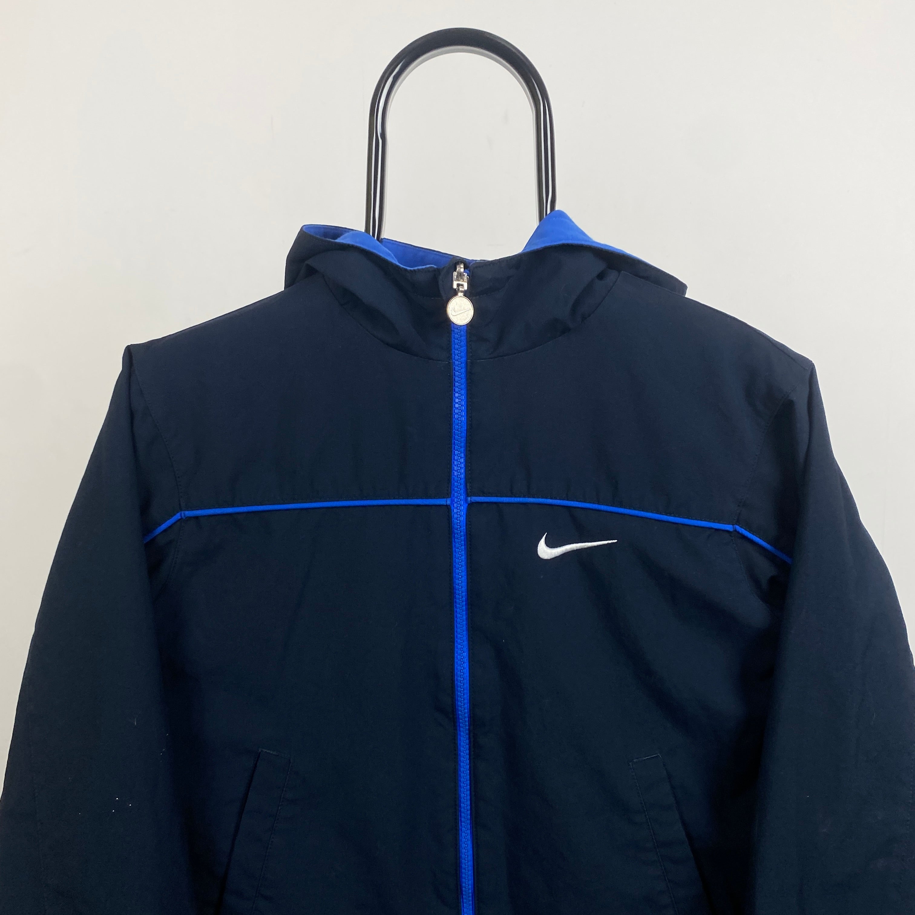 00s Nike Reversible Piping Jacket Black XS Clout Closet