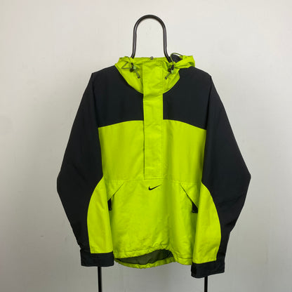 90s Nike ACG Waterproof Coat Windbreaker Jacket Green Medium