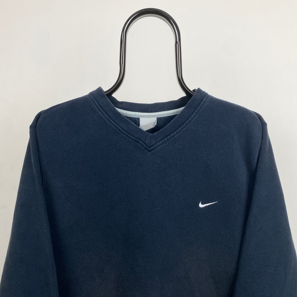 00s Nike Sweatshirt Blue Medium