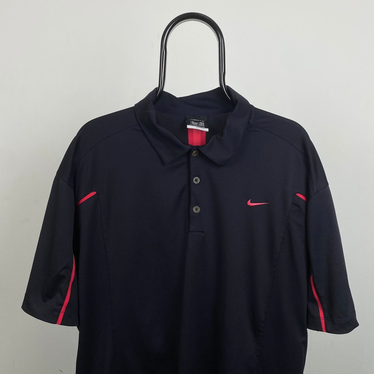 00s Nike Golf Polo Shirt T-Shirt Blue XL