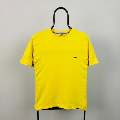 00s Nike T-Shirt Yellow Small