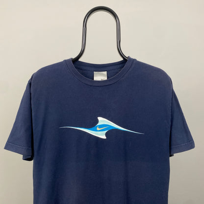 00s Nike T-Shirt Blue Medium
