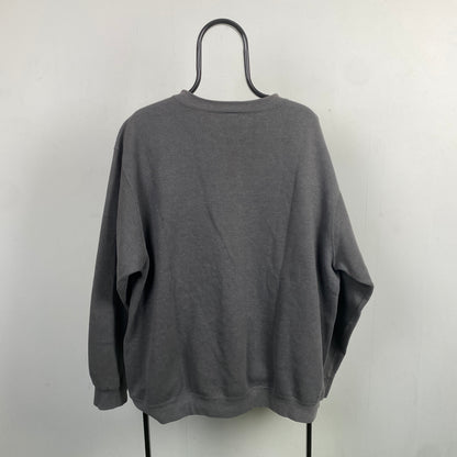 00s Nike Heavyweight Sweatshirt Grey XL