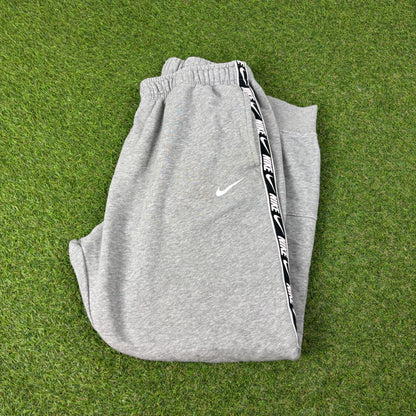 00s Nike Cotton Joggers Grey XL