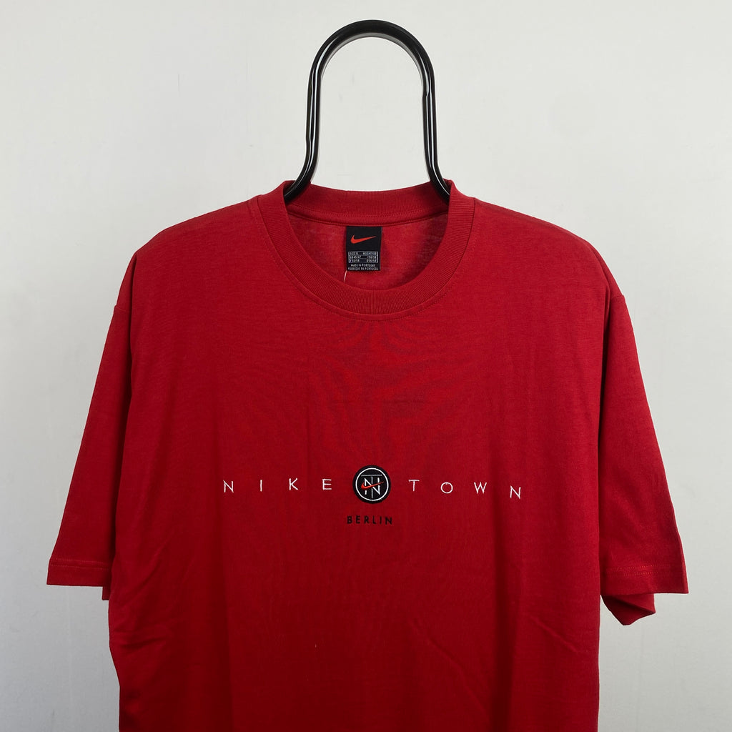 90s Nike Town T-Shirt Red XL