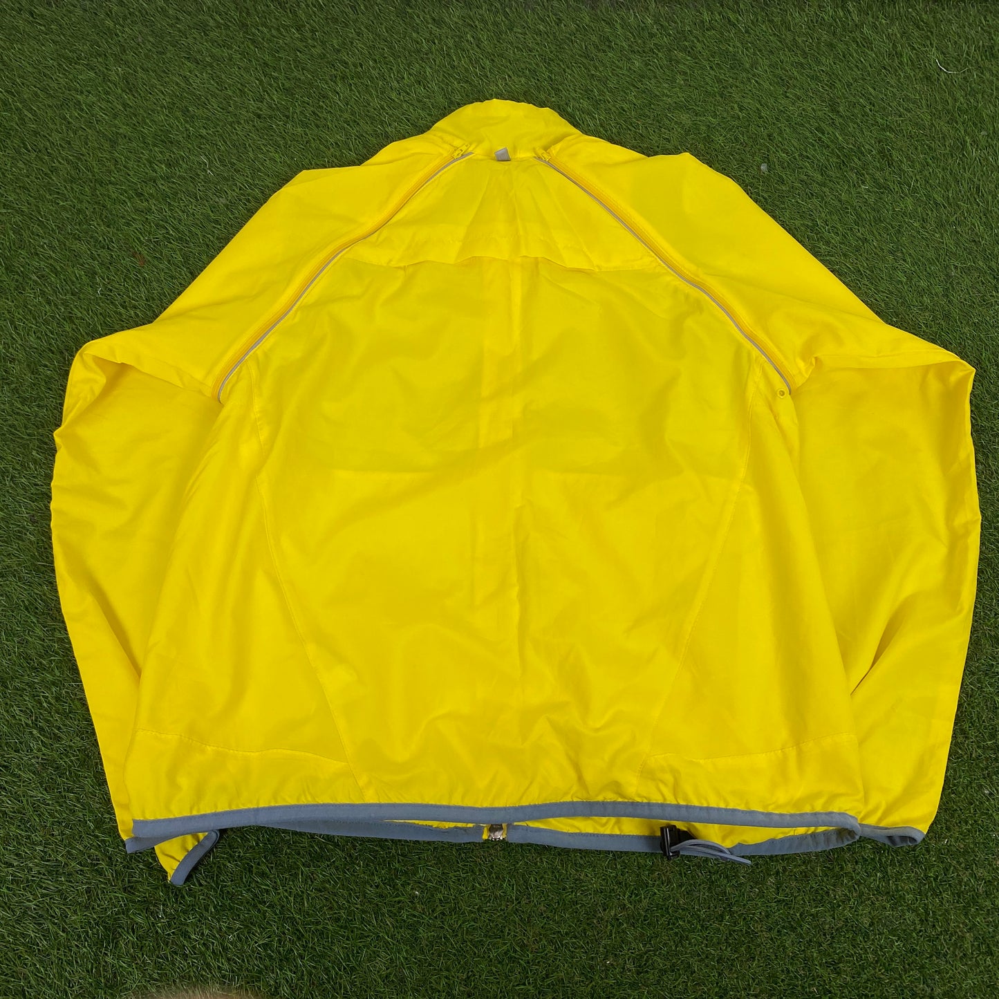 00s Nike Tracksuit Jacket + Joggers Set Yellow Large