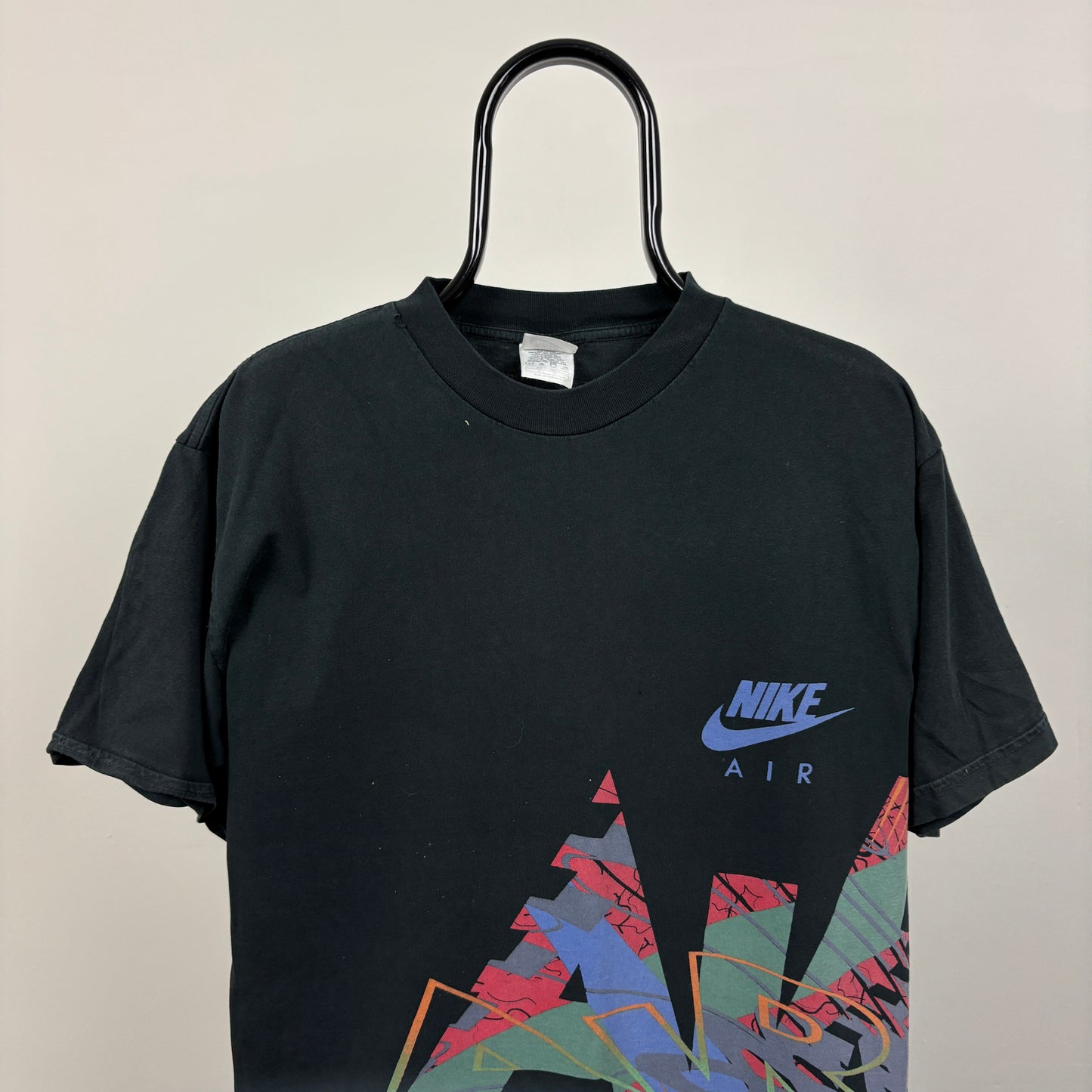 90s Nike Air T-Shirt Black Large