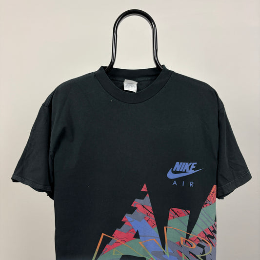 90s Nike Air T-Shirt Black Large