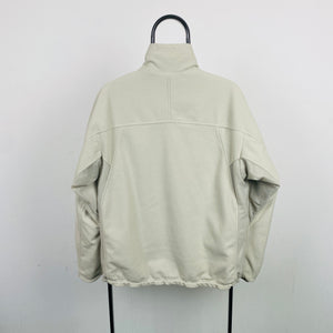 00s Nike ACG Reversible Fleece Coat Jacket Brown Large