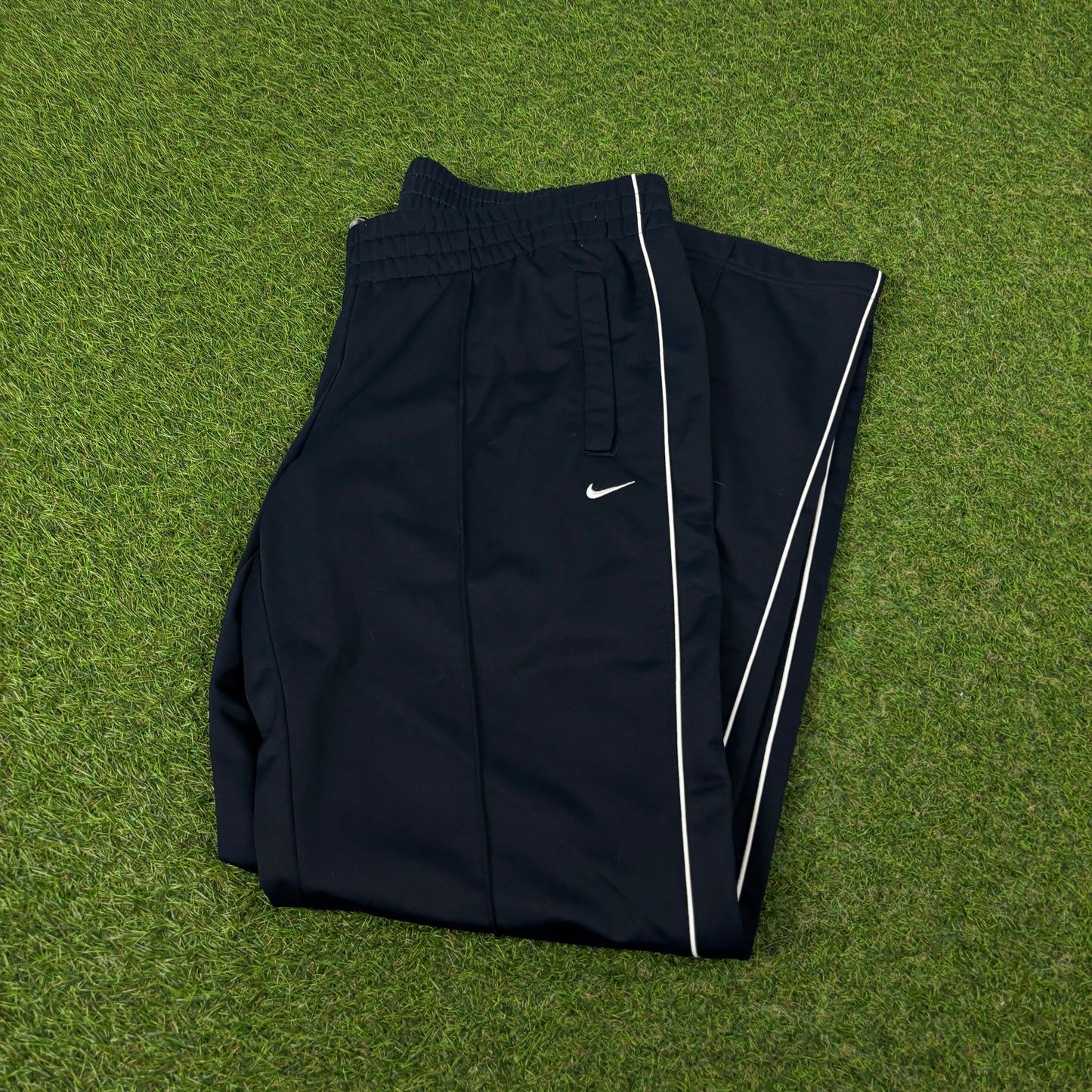00s Nike Piping Joggers Blue Large