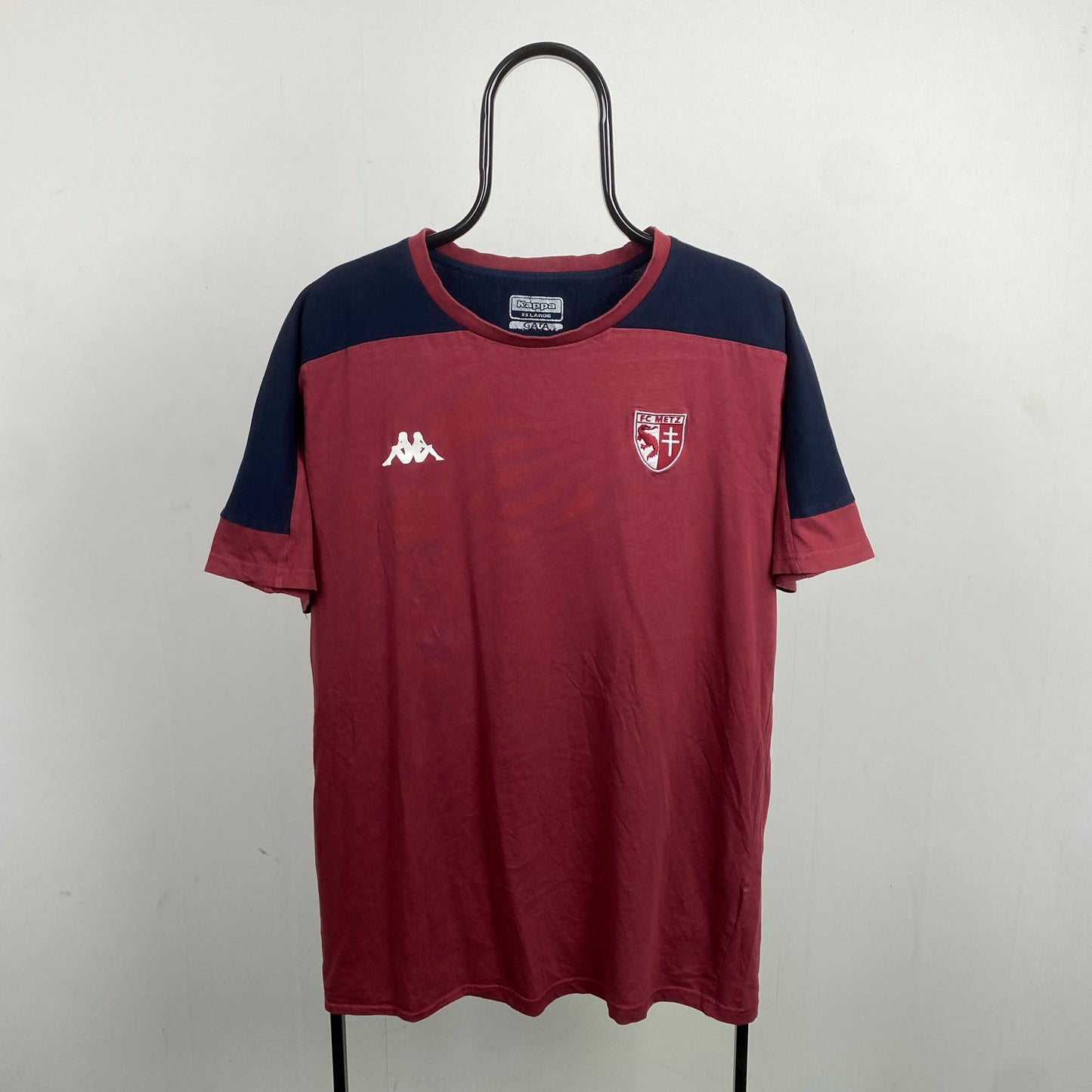 Retro Kappa FC Metz Football T-Shirt Red XXL