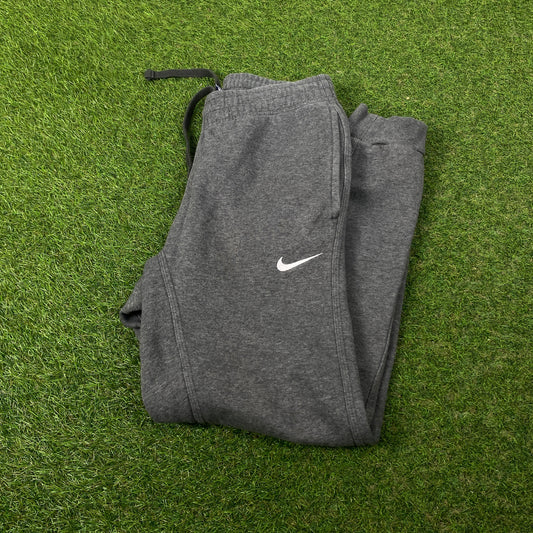 00s Nike Cotton Joggers Grey XS